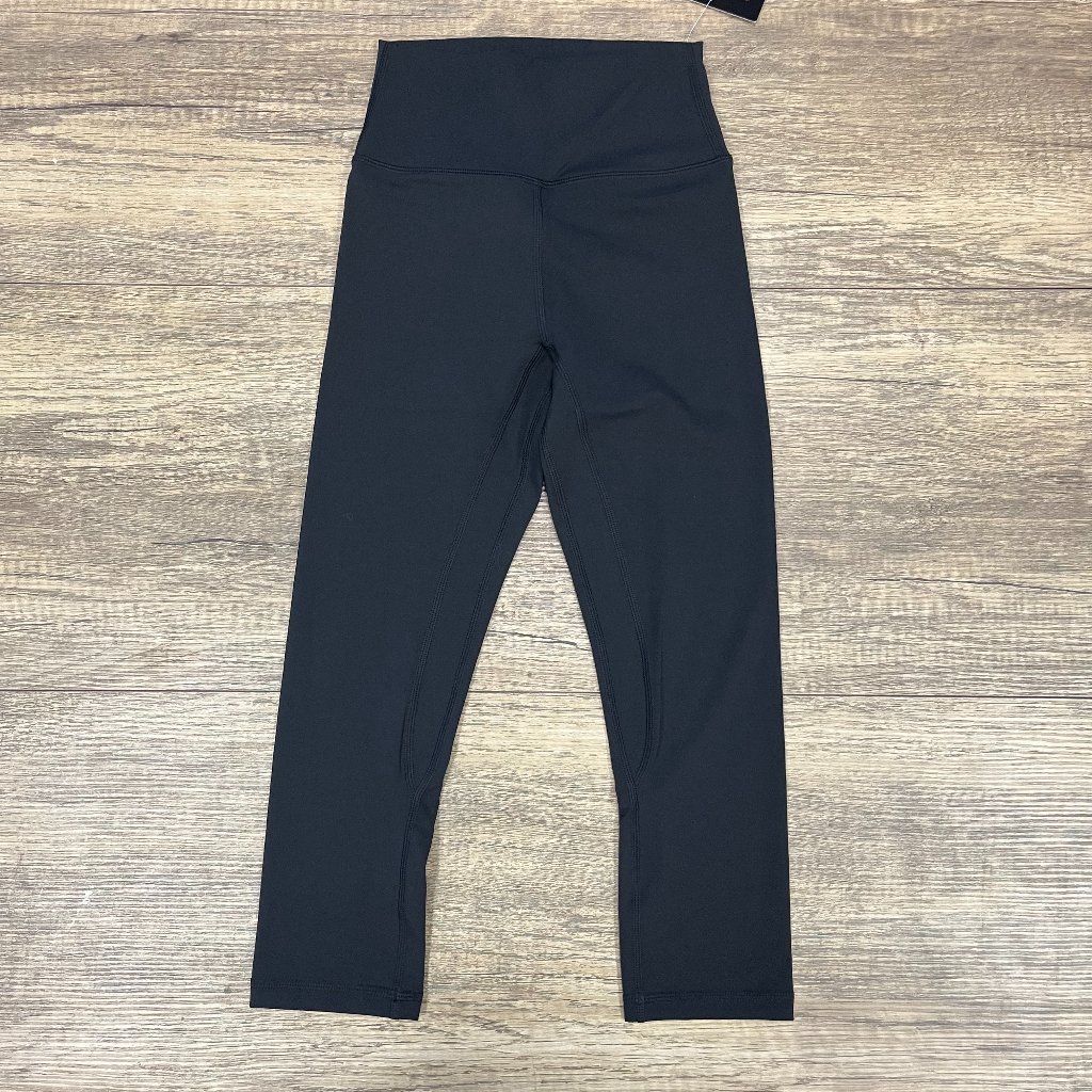Original Effortless Classic Capris- Black (Front Seam)